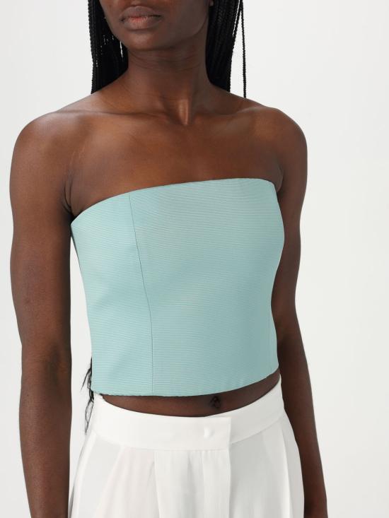 25FW 엠포리오 아르마니 민소매 티셔츠 EW001804TE14543 U9071 Green - EMPORIO ARMANI