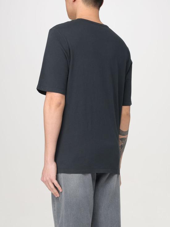 25FW 생로랑 반팔 티셔츠 818535YBHD2 1025 Black - SAINT LAURENT