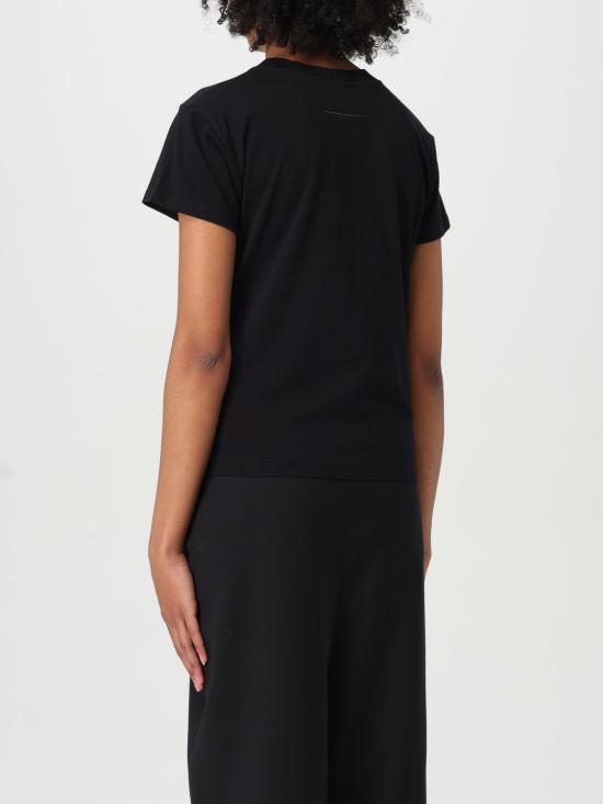 25FW MM6 메종마르지엘라 반팔 티셔츠 S52NA0070S20518 900 Black - MM6 MAISON MARGIELA