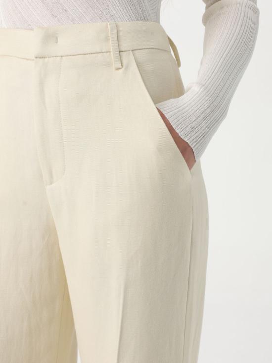 25SS 돈답 스트레이트 팬츠 DP789IF1DXXX 004 Yellow Cream - DONDUP