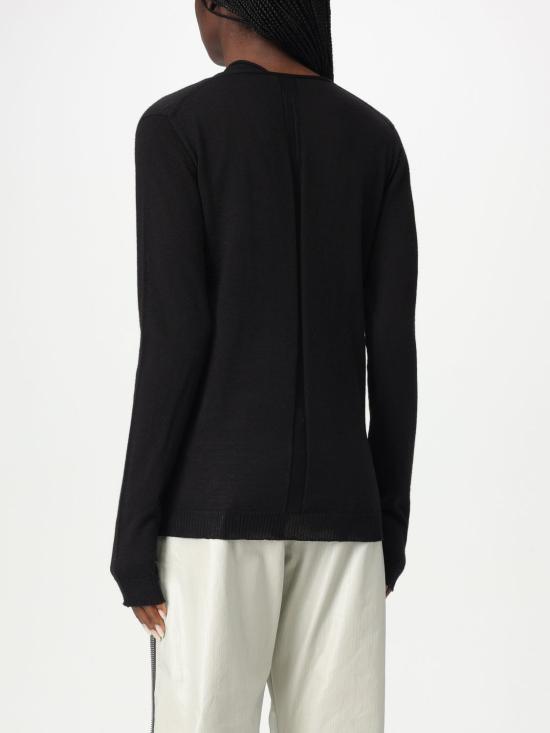 25SS 릭 오웬스 스웨터 RP01E7668M 09 Black - RICK OWENS