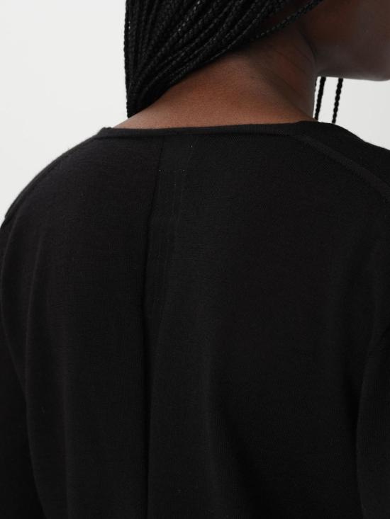 25SS 릭 오웬스 스웨터 RP01E7668M 09 Black - RICK OWENS