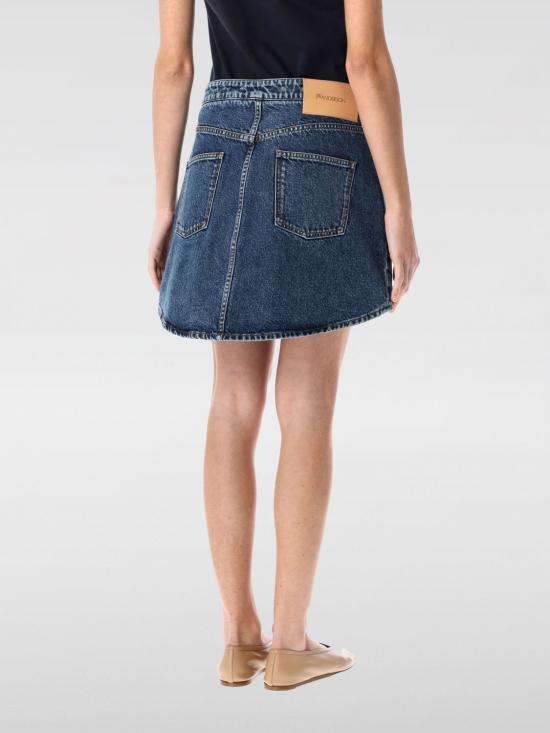 25FW JW앤더슨 데님 스커트 DK0026PG1619 172 Denim - JW ANDERSON