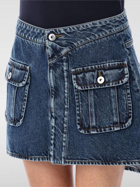 25FW JW앤더슨 데님 스커트 DK0026PG1619 172 Denim - JW ANDERSON