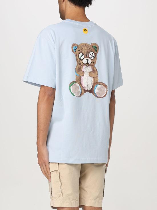 25FW 바로우 반팔 티셔츠 S5BWUATH150 BW035 Blue - BARROW