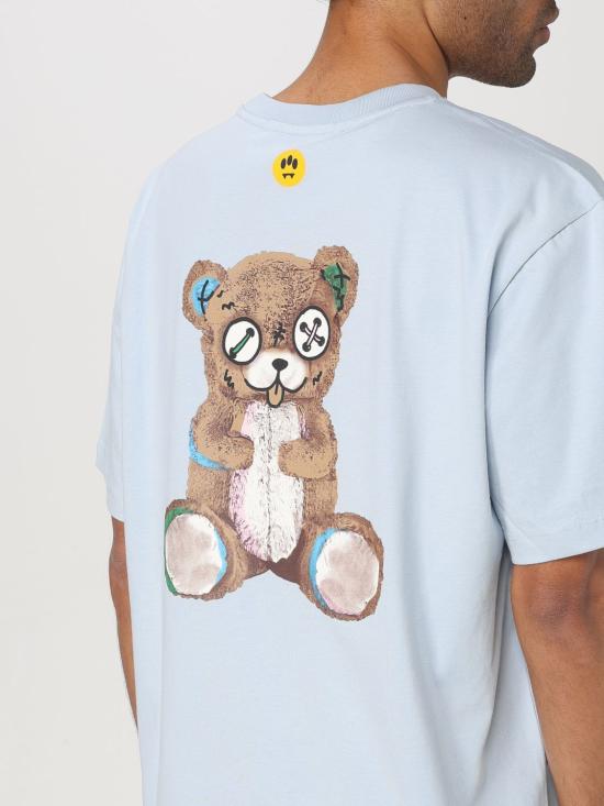 25FW 바로우 반팔 티셔츠 S5BWUATH150 BW035 Blue - BARROW