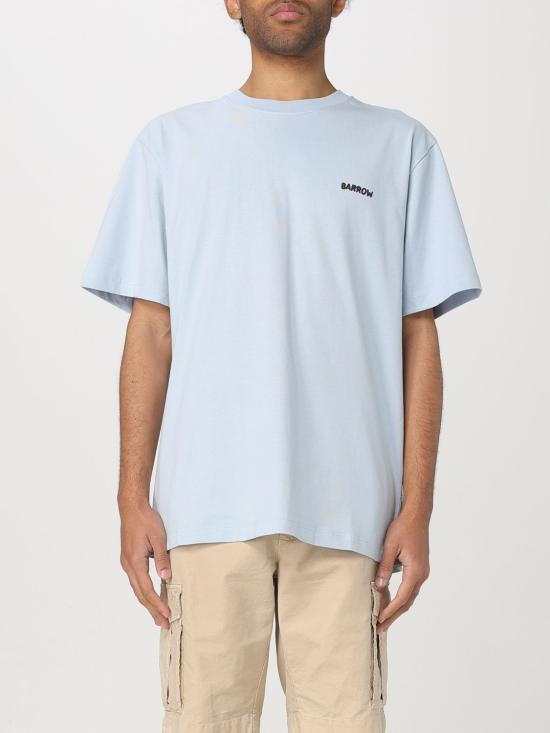 25FW 바로우 반팔 티셔츠 S5BWUATH150 BW035 Blue