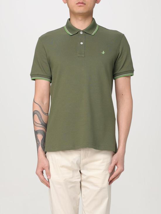 25SS 브룩스 필드 폴로 티셔츠 201AB056 V0067 Military