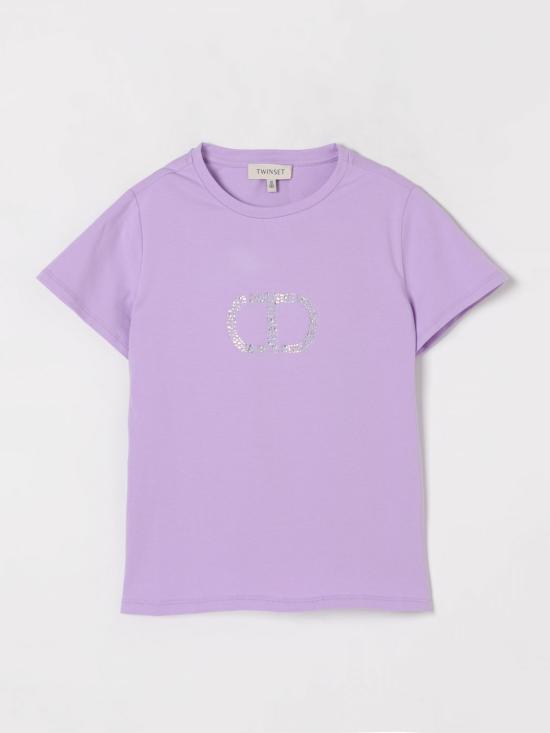 25FW [키즈] 트윈셋 티셔츠 251GJ2485 11862 Wisteria