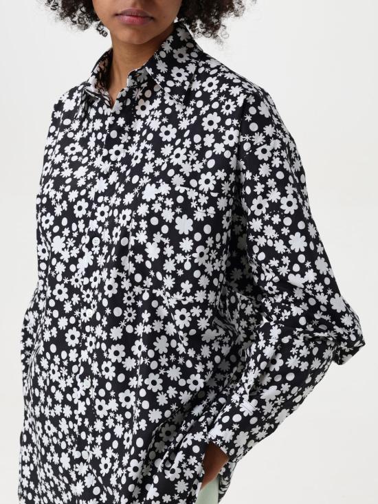 25SS 마르니 블라우스 CAMA0505S5UTC463 PFN99 Black - MARNI