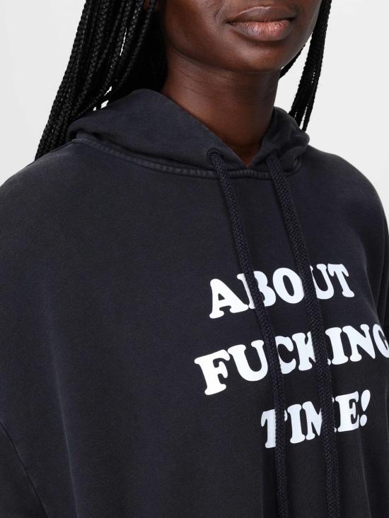 25SS 스텔라 맥카트니 후드 티셔츠 6J02643SPZ93 1082 Black - STELLA MCCARTNEY