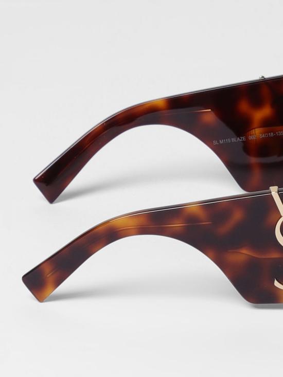 25FW 생로랑 선글라스 736461Y9956 2301 Brown - SAINT LAURENT