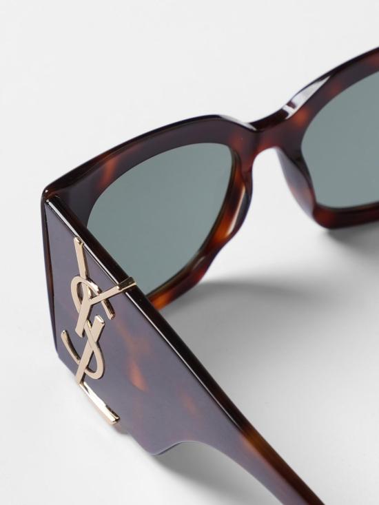 25FW 생로랑 선글라스 736461Y9956 2301 Brown - SAINT LAURENT
