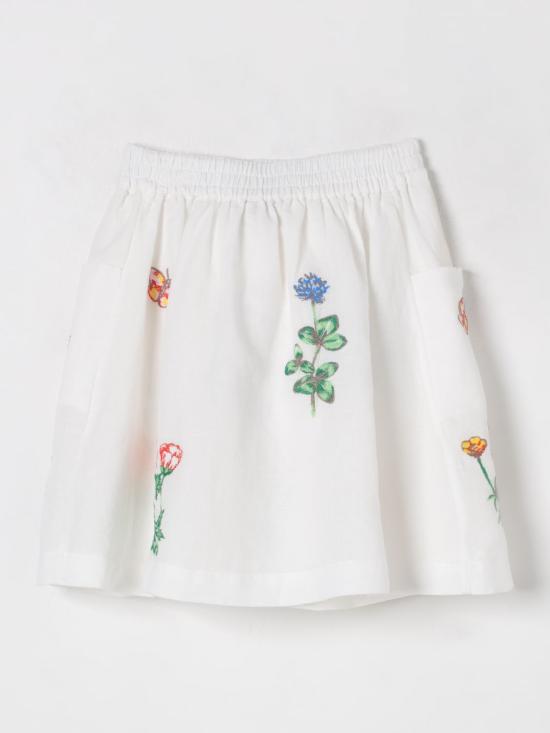25FW [키즈] 스텔라 맥카트니 스커트 TW7A71Z0138 101 Ivory - STELLA MCCARTNEY