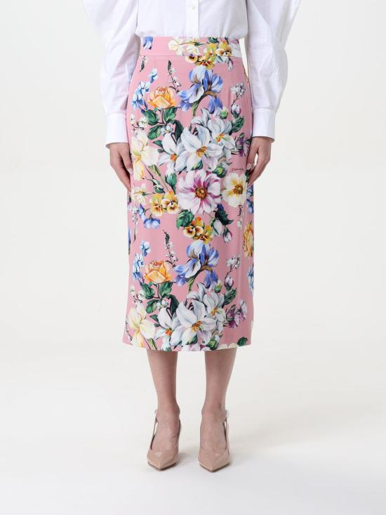 25SS 돌체앤가바나 미디 스커트 F4CS8TFSA7G HF5JC Pink