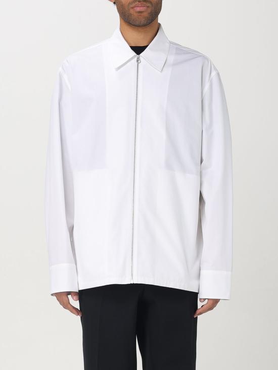 25FW 질샌더 자켓 J22DL0249J45002 100 White