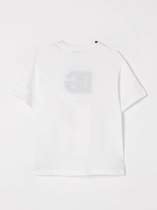 25FW [키즈] 돌체앤가바나 티셔츠 L4JTHVG7O0P W0111 White - DOLCE & GABBANA