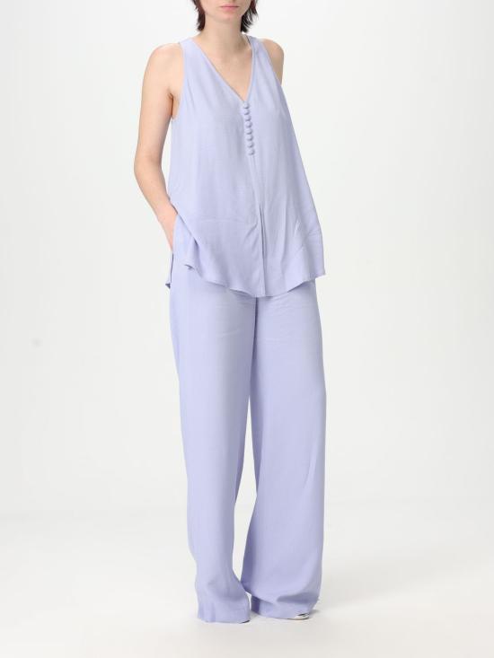 25FW 엠포리오 아르마니 민소매 티셔츠 EW000712AF12691 UA036 Lilac - EMPORIO ARMANI