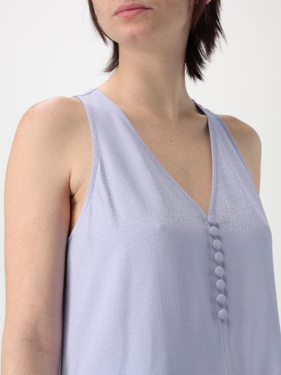 25FW 엠포리오 아르마니 민소매 티셔츠 EW000712AF12691 UA036 Lilac - EMPORIO ARMANI