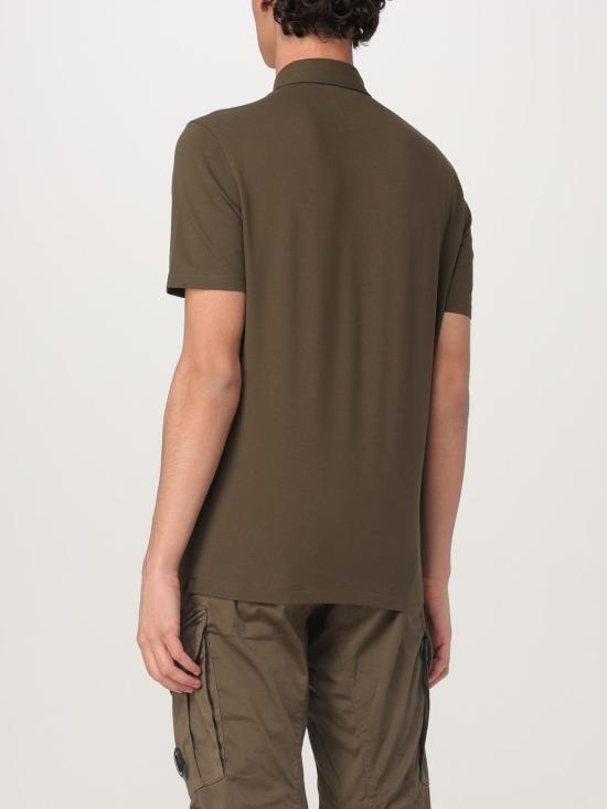 25FW 씨피 컴퍼니 폴로 티셔츠 18CMPL165A005263W 683 Green - C.P. COMPANY