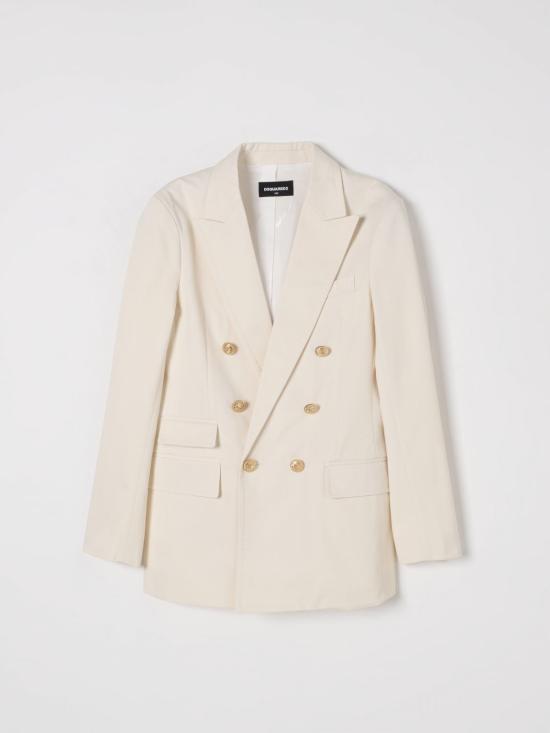 25SS [키즈] 디스퀘어드2 캐주얼 자켓 DQ2712D0ACA DQ104 White