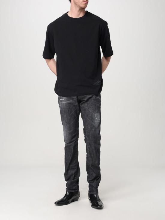 25FW 디스퀘어드2 반팔 티셔츠 S79GC0109S24583 900 Black - DSQUARED2