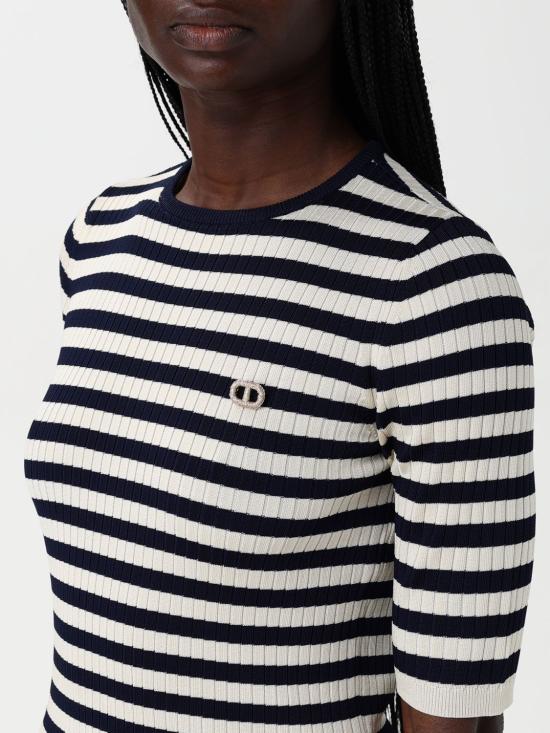 25FW 트윈셋 스웨터 251TP3470 12342 Blue - TWINSET