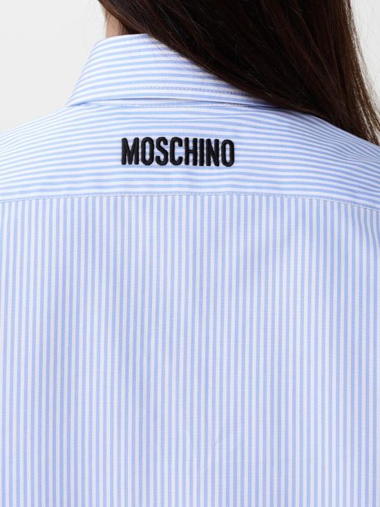 25FW 모스키노 셔츠 02270532 2303 Blue - MOSCHINO