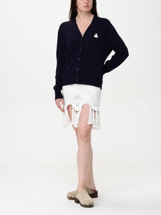 25SS 이자벨마랑에뚜왈 가디건 CA0104FAC1L17E 30MI Blue - ISABEL MARANT ETOILE