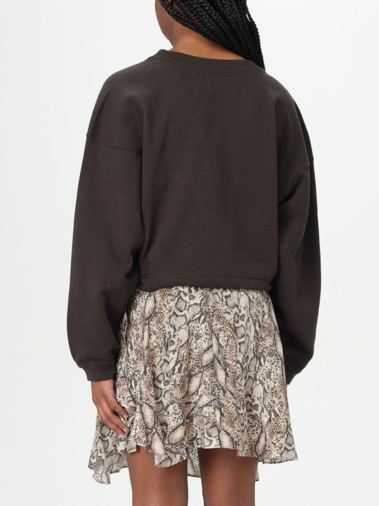 25FW 이자벨마랑에뚜왈 긴팔 티셔츠 SW0005FAA1M07E 02FK Black - ISABEL MARANT ETOILE