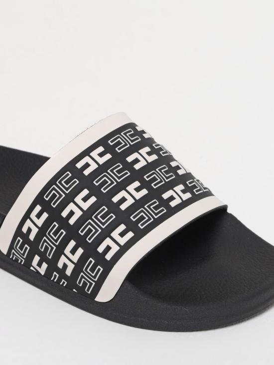 25FW [키즈] 엘리자베타프랜치 플립플랍 F4A0E03131745 Z630 Black 1 - ELISABETTA FRANCHI