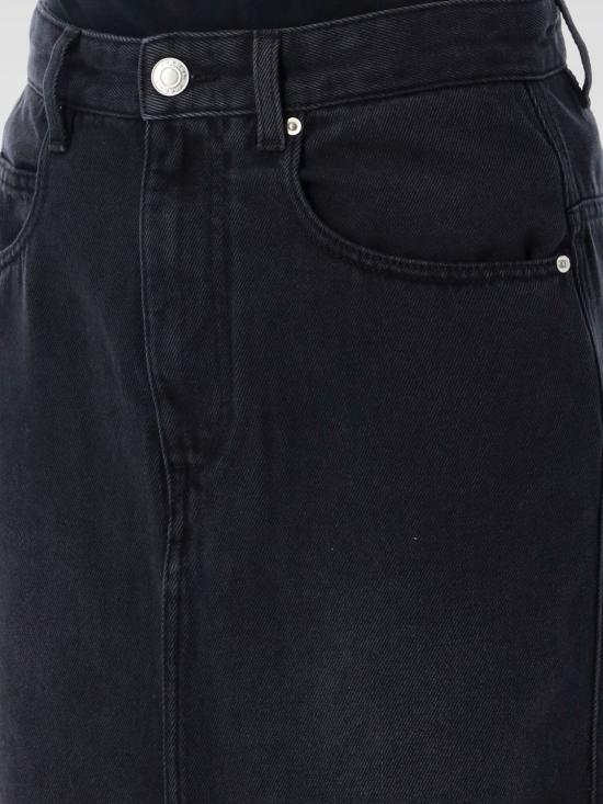 25FW 이자벨마랑 데님 스커트 JU0045FBB1H07I 02FK Black - ISABEL MARANT