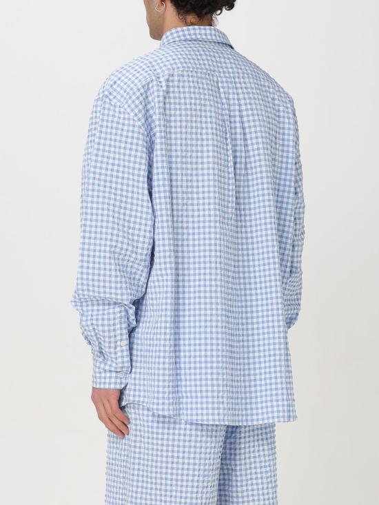 25FW 마르니 긴팔 셔츠 CUMU0332S0UTN929 CHB21 Blue - MARNI