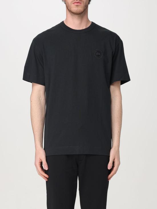 25SS 캐나다구스 반팔 티셔츠 1401M9 61 Black