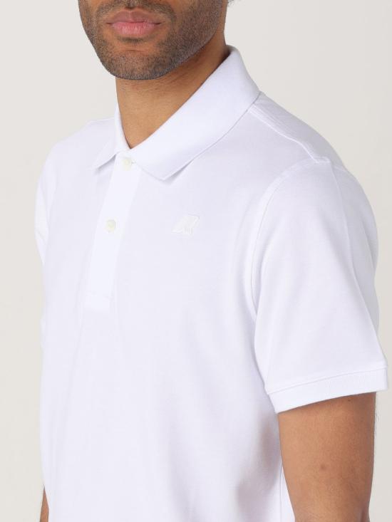 25FW 까웨 폴로 티셔츠 K5127BW 001 White - K-WAY