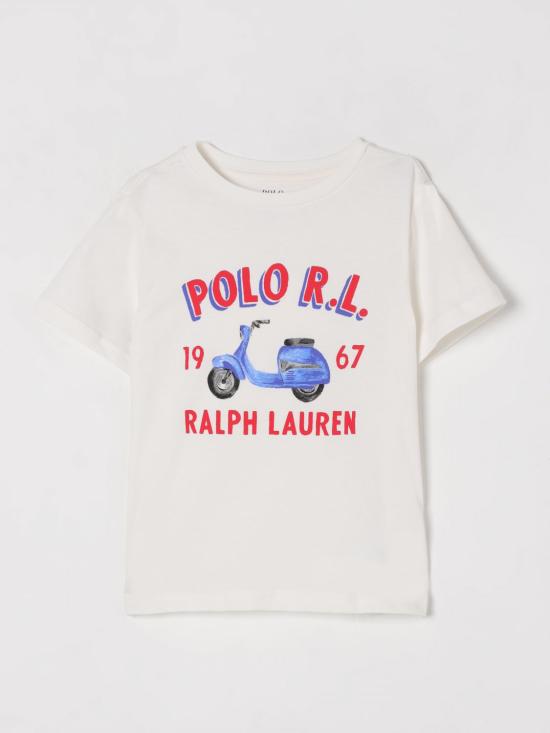 25SS [키즈] 폴로 랄프로렌 티셔츠 322965889 001 White