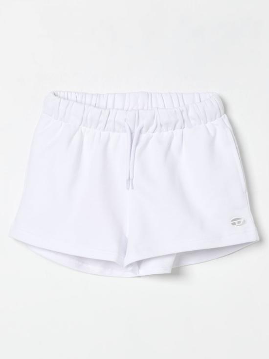 25FW [키즈] 디젤 쇼츠/버뮤다 J02204KYAX3 K100 White