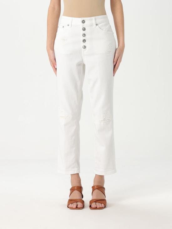 25SS 돈답 스트레이트 팬츠 DP268BBS0030YX5W 000 White
