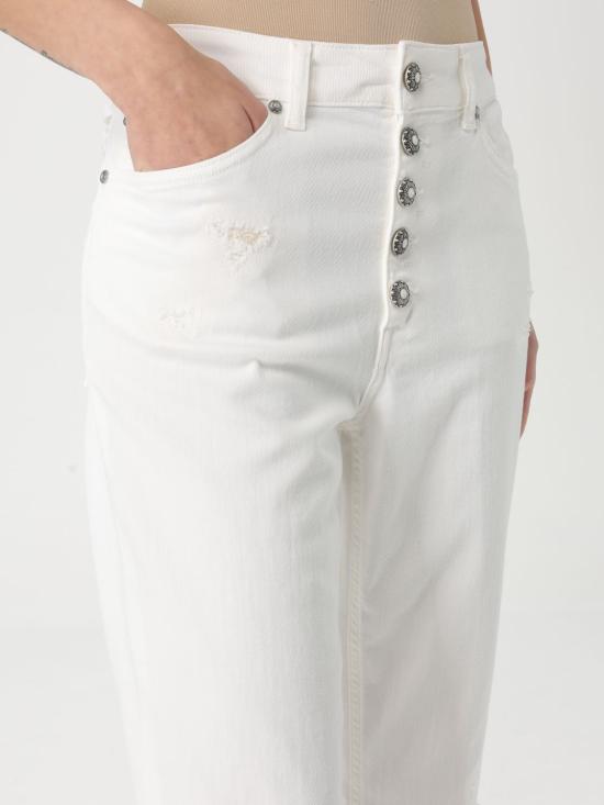 25SS 돈답 스트레이트 팬츠 DP268BBS0030YX5W 000 White - DONDUP