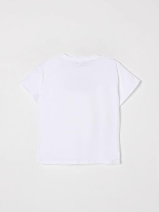 25FW [키즈] 스텔라 맥카트니 티셔츠 TW8C81Z0434 100 White - STELLA MCCARTNEY