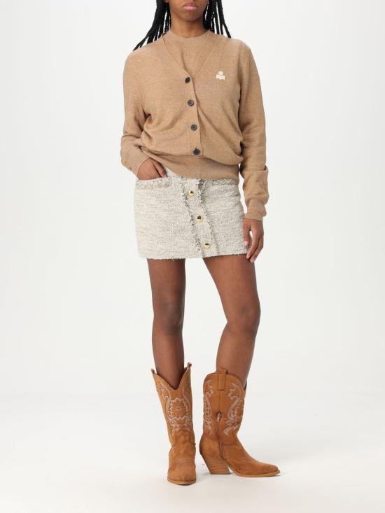 25SS 이자벨마랑에뚜왈 긴팔 티셔츠 PU0053FAA1X05E 50CM Camel - ISABEL MARANT ETOILE