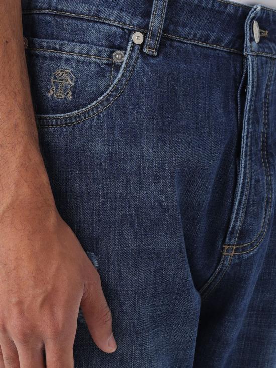 25FW 브루넬로 쿠치넬리 데님 팬츠 M0Z37X2340 C1468 Denim - BRUNELLO CUCINELLI