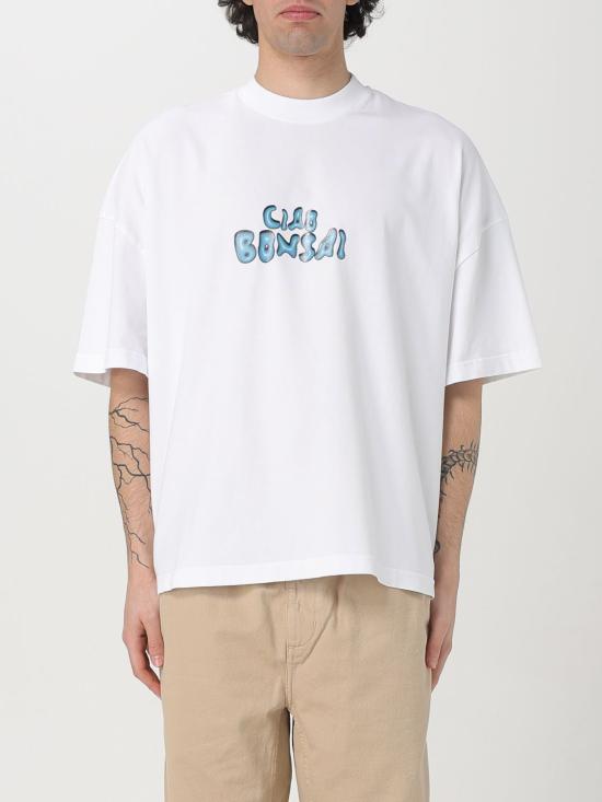 25FW 본사이 반팔 티셔츠 SS25TS002003 WHT White