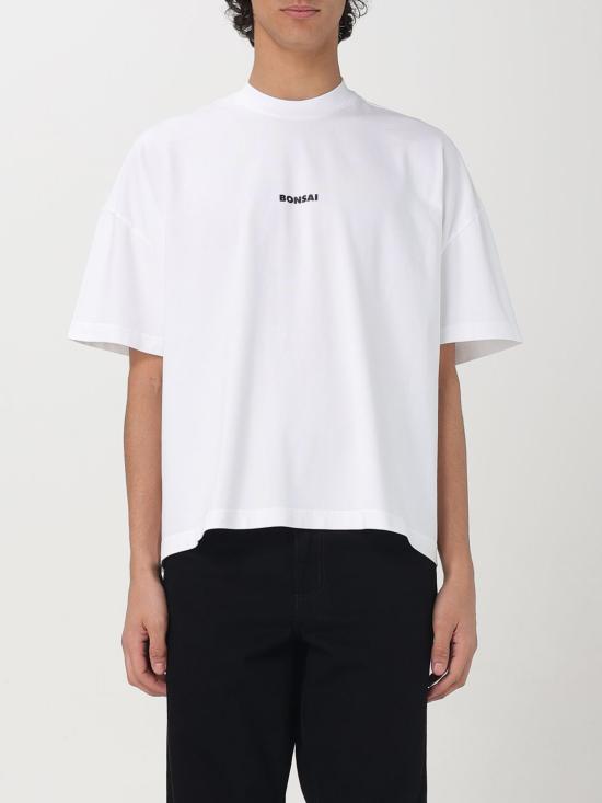 25SS 본사이 반팔 티셔츠 SS25TS002001 BLK White