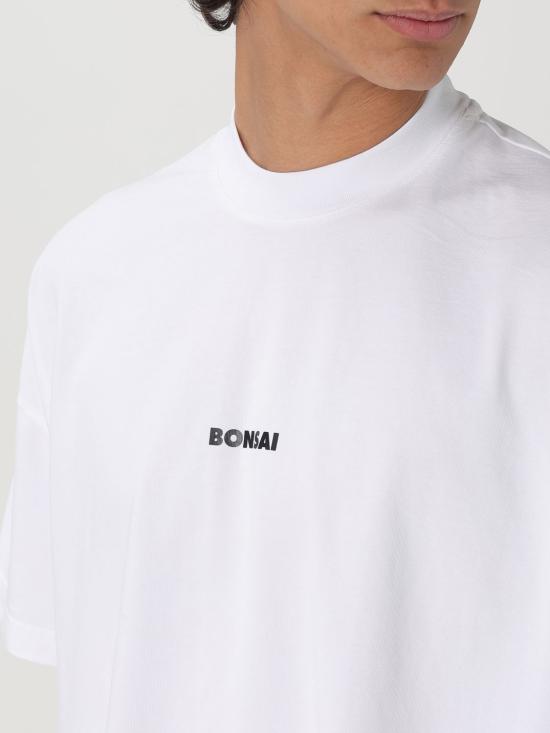 25SS 본사이 반팔 티셔츠 SS25TS002001 BLK White - BONSAI