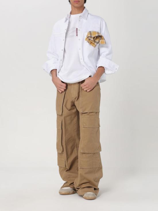 25FW 디스퀘어드2 반팔 티셔츠 S79GC0109S24583 100 White - DSQUARED2