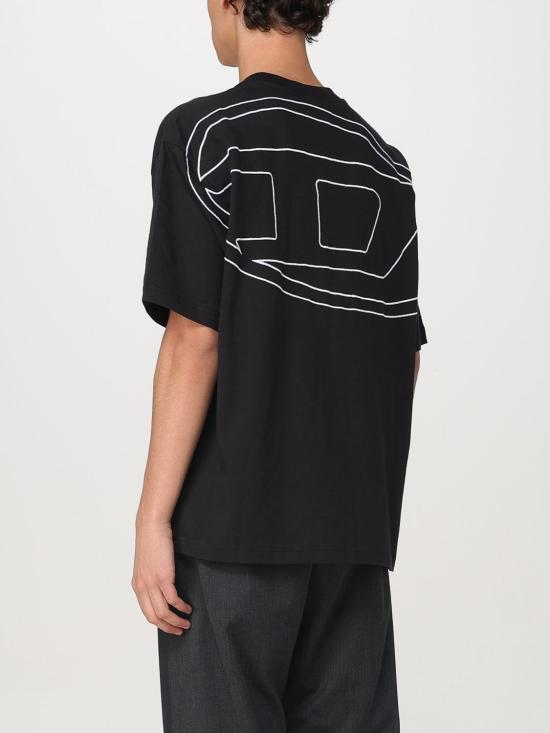 25FW 디젤 반팔 티셔츠 A113020HGAM 9XX Black - DIESEL