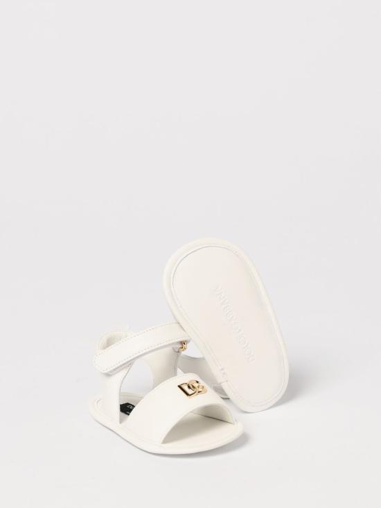 25SS [키즈] 돌체앤가바나 샌들 DK0157AB793 80001 White - DOLCE & GABBANA
