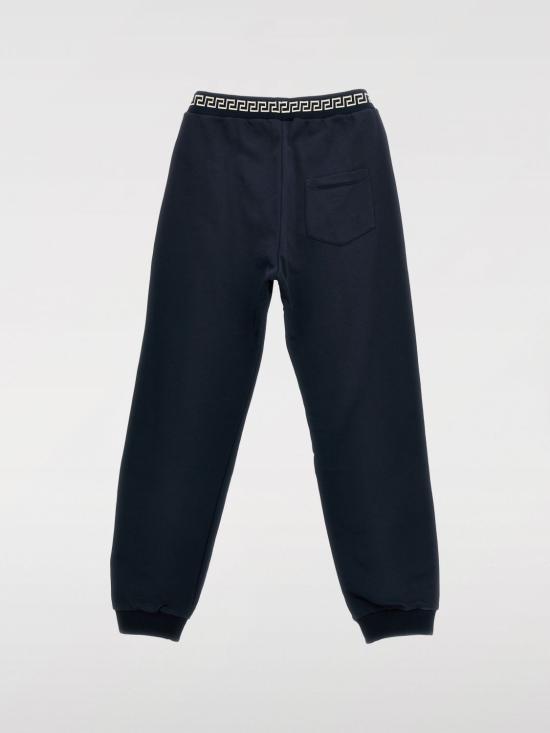 25FW [키즈] 베르사체 트레이닝/조거 팬츠 10182901A11652 2UV50 Blue - VERSACE