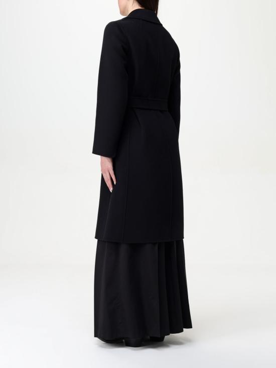 25FW 에스막스마라 폴린 코트 2519011121600 013 Black - 'S MAX MARA